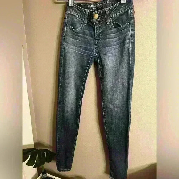 American Eagle Outfitters Jeggings Size 0 & Buffalo Skinny Chinos 4/27 - Picture 4 of 15